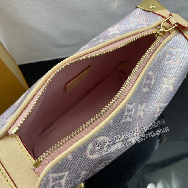 Lv路易威登2023專櫃新款Side Trunk手袋 LV情人節限定款手提肩背男包 M22842 ydh5176